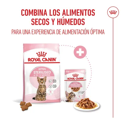 Royal Canin Sterilised Kitten en salsa