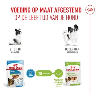 Royal Canin X-Small Puppy in Saus Royal Canin X-Small Puppy in Saus