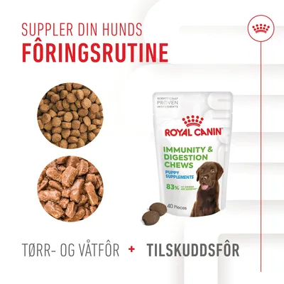Royal Canin Puppy Immunity & Digestion Chews kosttilskudd