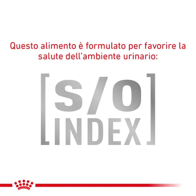 Questo alimento è formulato per favorire la salute dell’ambiente urinario: [s/o] INDEX