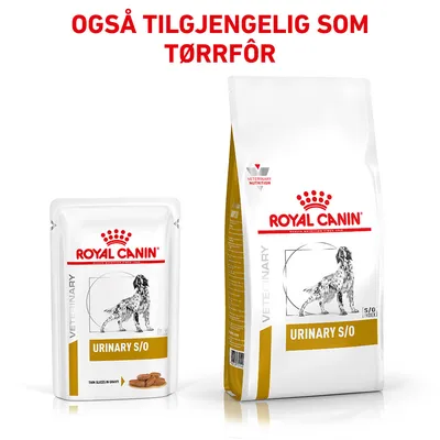 Royal Canin Veterinary Canine Urinary S/O i saus