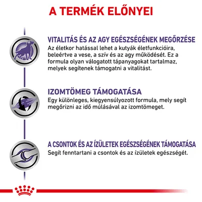 A TERMÉK ELŐNYEI: Vitalitás és az agy egészségének megőrzése, izomtömeg támogatása, a csontok és az ízületek egészségének támogatása. Részletes leírás magyarul látható.