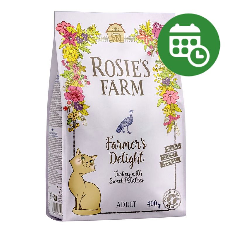20% reducere! 2 x 400 g Rosie's Farm Adult Curcan cu cartofi dulci