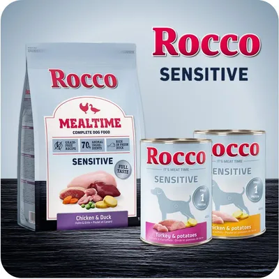 Rocco Mealtime Sensitive - Kylling & And