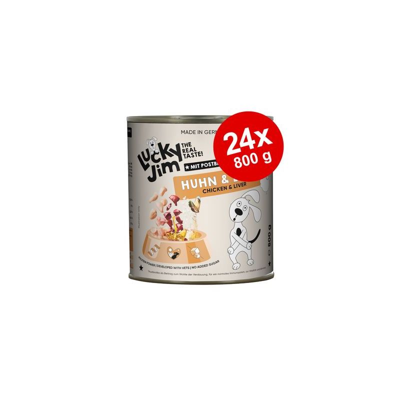 Lucky Jim Adult 24 x 800 g