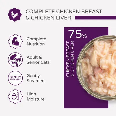 thrive Complete Adult - Chicken Breast & Chicken Liver - 6 x 75g thrive Complete Adult - Chicken Breast & Chicken Liver - 6 x 75g