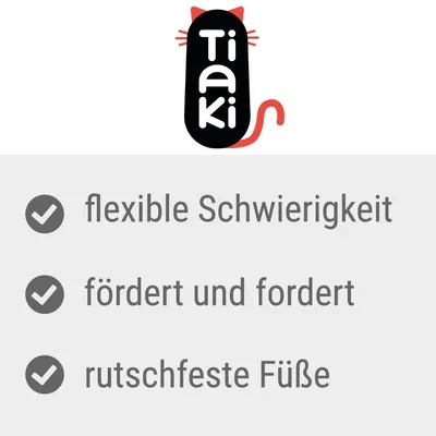 Tiaki. flexible Schwierigkeit, fördert und fordert, rutschfeste Füsse.