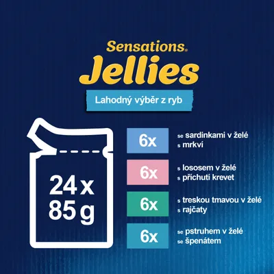 Kapsičky Felix "Sensations" 24 x 85 g