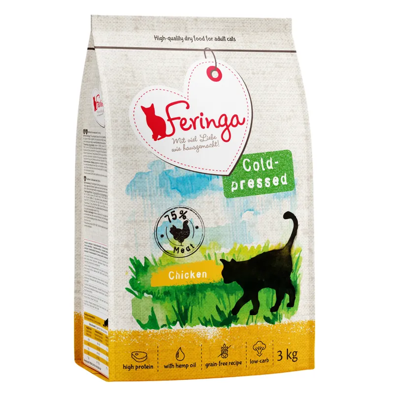 Feringa Adult prensado en frío con pollo - 2 x 3 kg - Pack Ahorro