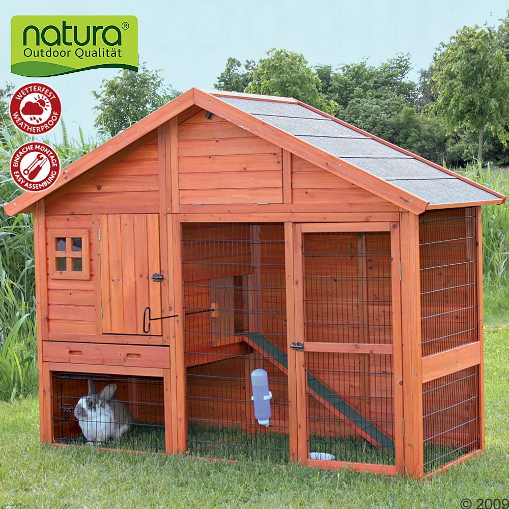 The Pet Hutch Trixie Natura Luxury is a true luxury home for your small pets The Pet Hutch Trixie Natura Luxury is a true luxury home for your small pets