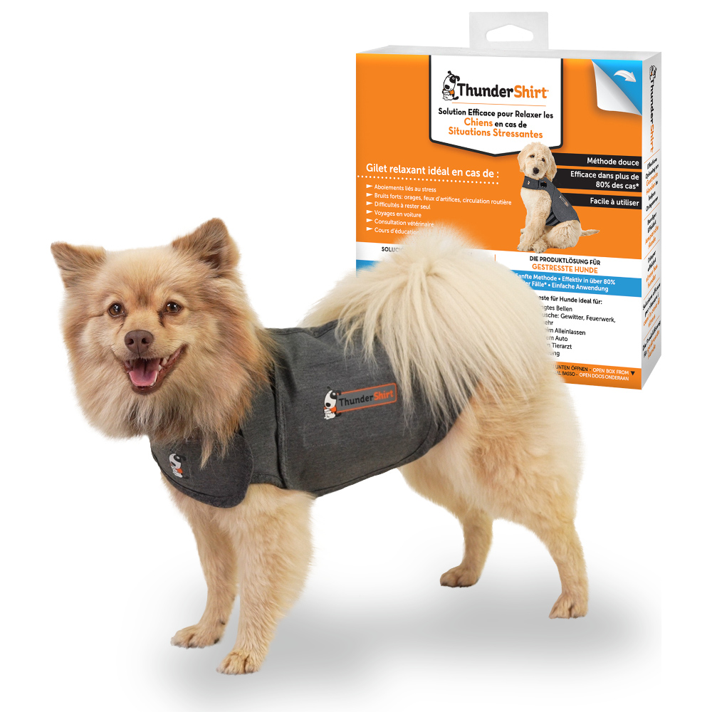 Fotografie produktu: ThunderShirt® zklidňující vesta, šedá - velikost XS
