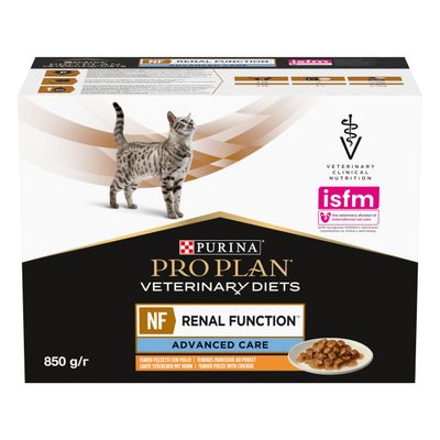 PURINA PRO PLAN Veterinary Diets Feline NF Renal Function Advanced Care 10 x 85g