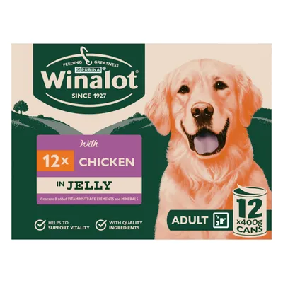 Winalot Classics in Jelly 12 x 400g - Chicken
