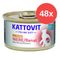 Sparpaket Kattovit Dose 48 x 85 g Sensitive Mix (Huhn + Pute)