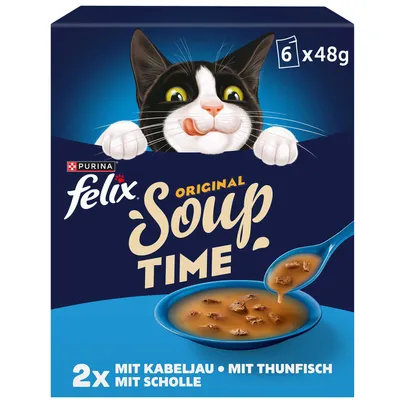 Felix polévky 12 x 48 g - treska, tuňák, platýs