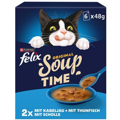 Felix Soup 24 x 48 g sélection de poissons