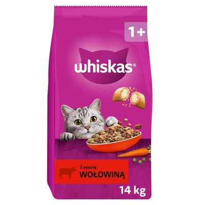 Whiskas 1+ z wołowiną
