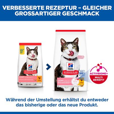 Hill's Science Plan Light Mature Adult 7+ Huhn