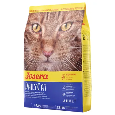 2 kg Josera + 400 g DailyCat gratis!