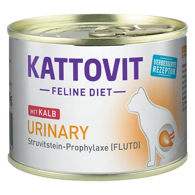 Kattovit Urinary (prevence proti struvitovým kamenům) 185 g - 6 x 185 g telecí
