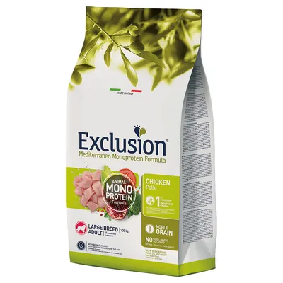 Exclusion Mediterraneo Adult Large med kyckling 12 kg
