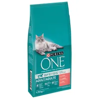 Purina ONE Adult Somon și cereale integrale - 2 x 9,75 kg