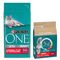 2,8 kg + 9,75 kg gratis! 12,55 kg PURINA ONE Trockenfutter 9,75 kg + 2,8 kg SterilCat Rind