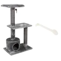 Arbre à chat Erebus - gris foncé + support de fixation universel