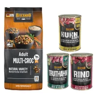 Lot mixte Belcando 15 kg / 12,5 kg + 6 x 400 g pour chien - Adult Multi-Croc (12,5 kg)