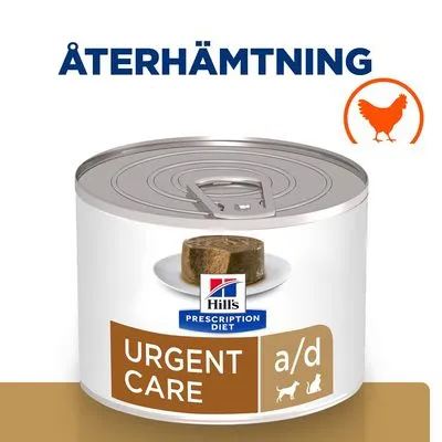 Hill's Prescription Diet a/d Feline Restorative Care Chicken - 12 x 200 g