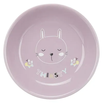 Trixie Junior kerámia tál - 200 ml, ø 14 cm - orgonalila