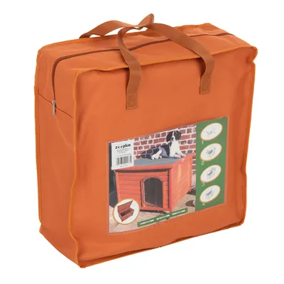 Trixie Natura Classic hundehus med fladt tag - Isolering til str. S-M: B 75 x T 48 x H 43 cm