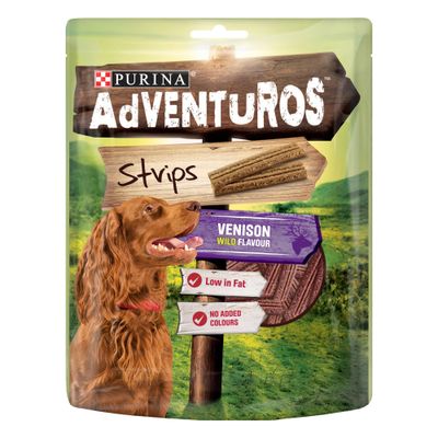 AdVENTuROS Strips Venison 90g