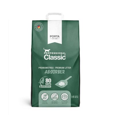 Litière Professional Classic avec absorbeur d'odeurs 14 kg
