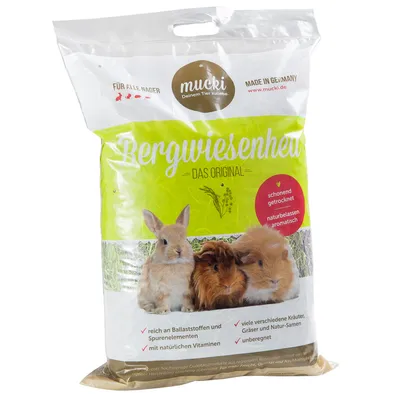 Mucki hö från bergsängar - 60 l (ca. 1,6 kg.)