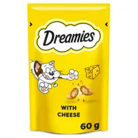 Dreamies Cat Snack Classic - Saver Pack: 8 x with Cheese