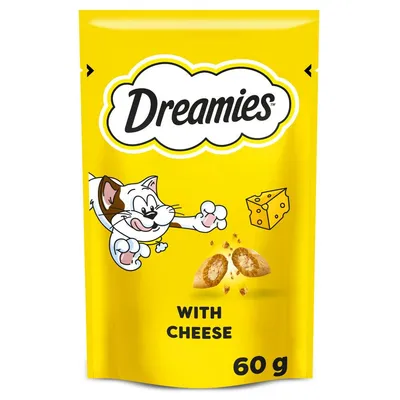 Dreamies Cat Treats - Cheese - 60g Dreamies Cat Treats - Cheese - 60g