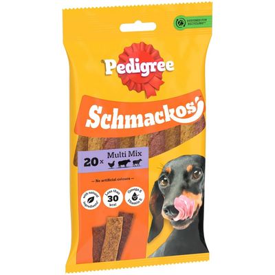 PEDIGREE® SCHMACKOS™ Dog Treats Multi Mix (20 Strips, 144g)