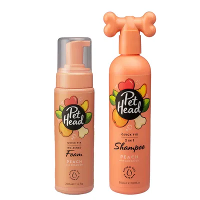 Pet Head Quick Fix - Set todeling (Skum, Shampoo)
