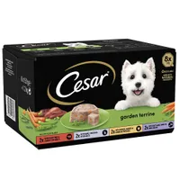 Cesar Garden-Terrine Trays Mixed Pack - 24 x 150g
