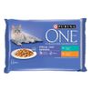 Purina One 12 x 85 g Voordeelpakket Kattenvoer Sensitive Kip en Tonijn