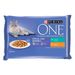 Purina One 12 x 85 g Voordeelpakket Kattenvoer Sensitive Kip en Tonijn