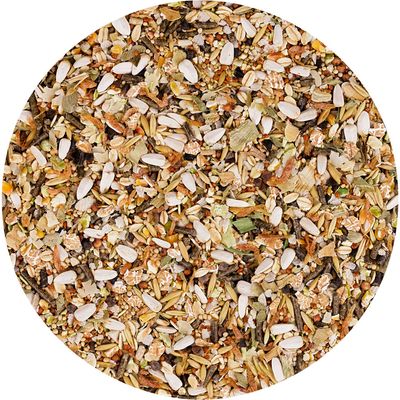 Vitakraft Menu Vital Hauptfutter für Zwerghamster mit Vita Herbs. Enthält Vitamine, Mineralien, Proteine. Ohne Zuckerzusatz, Farbstoffe oder Konservierungsstoffe. Made in Germany.