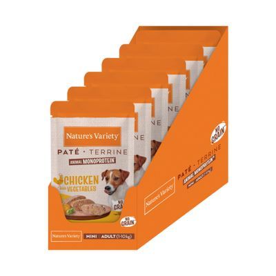 Nature's Variety Paté No Grain Adult Mini 8 x 150 g