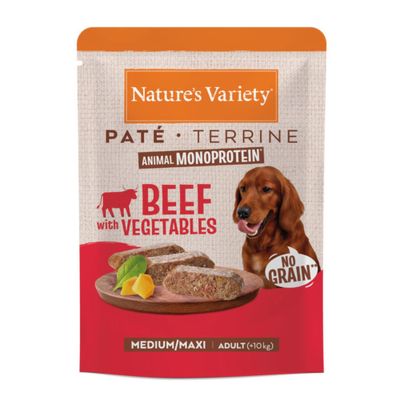 Nature's Variety Original Paté No Grain Medium/Maxi Adult 16 x 300 g Ternera