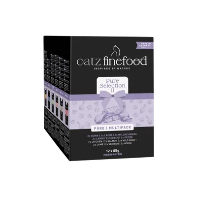 Μεικτό Πακέτο catz finefood Purrrr σε Φακελάκια - Purrrr Collection II 12 x 80/85 g