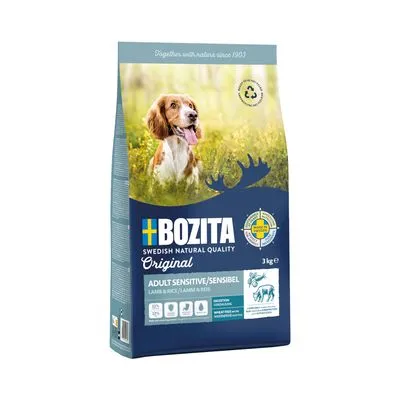 Bozita Lam & Rijst Sensitive Hondenvoer - 12 kg