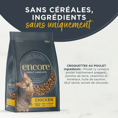 Encore poulet pour chat - 2 x 800 g