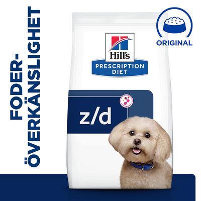 Hill's Prescription Diet z/d Mini Allergy & Skin Care Hundefôr Original