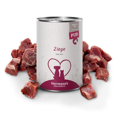Pakiet Herrmann's Czyste Mięso Kreativ-Mix / Bio, 12 x 400 g - Koźlina